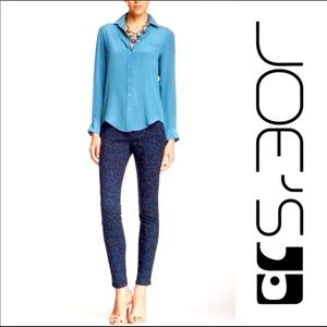 Joe’s Wild Animal Print Skinny Jeans